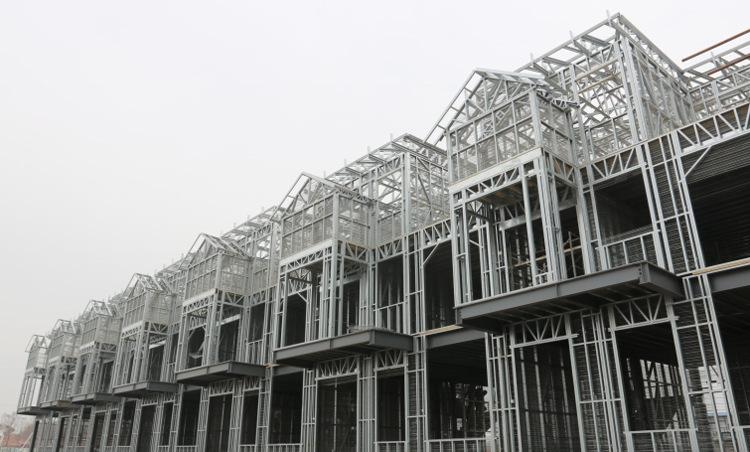 農(nóng)村輕鋼別墅房屋活動板房裝配式住宅建筑集成彩鋼房