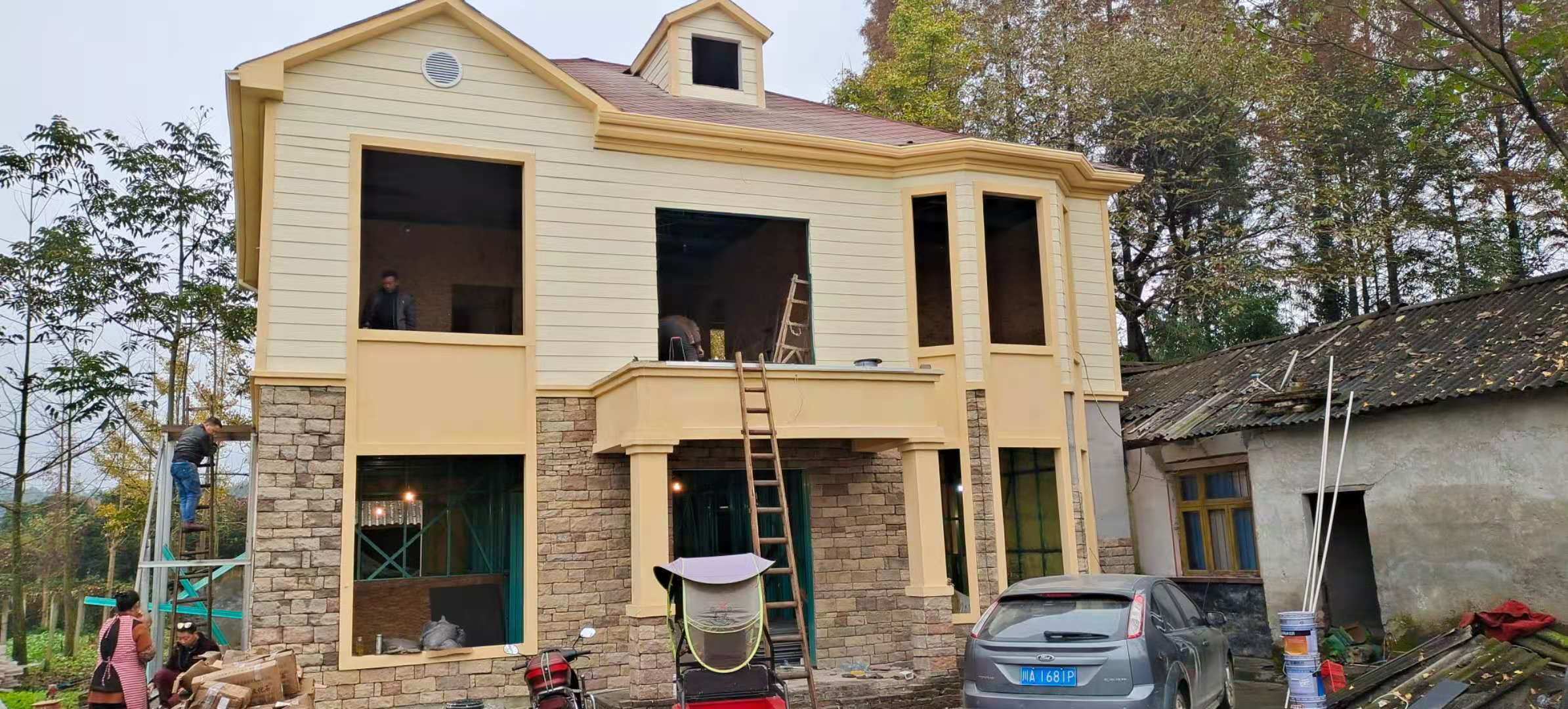 四川別墅材料 成都重鋼別墅生產廠家 鋼結構房屋 裝配式建筑 重鋼別墅